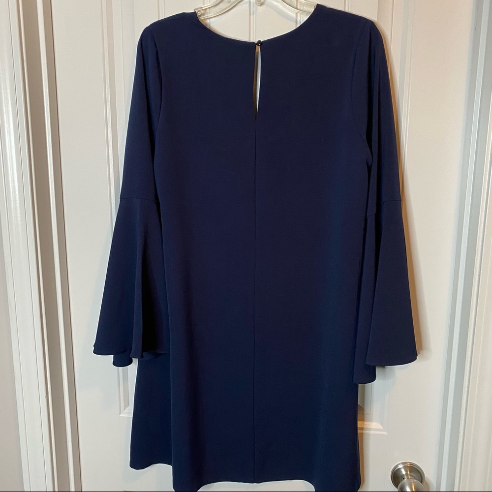 Eva Mendes navy blue dress, never worn, no tags on it